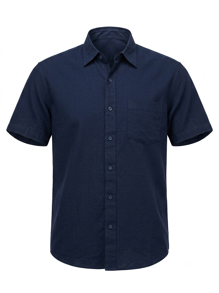 Áo Sơ Mi Tay Ngắn Basic Style - 2