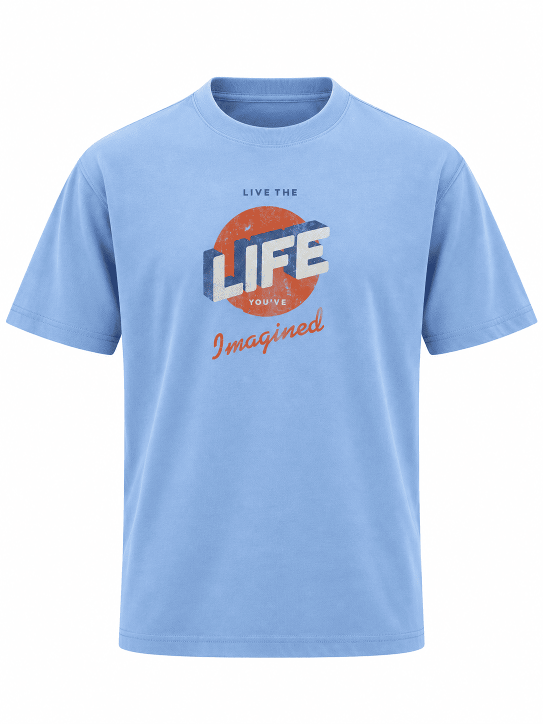 Áo Tshirt Cổ Tròn Nam LIFE - 3