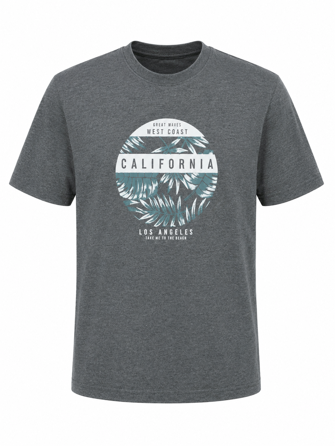 Áo Tshirt Cổ Tròn Nam California - 2