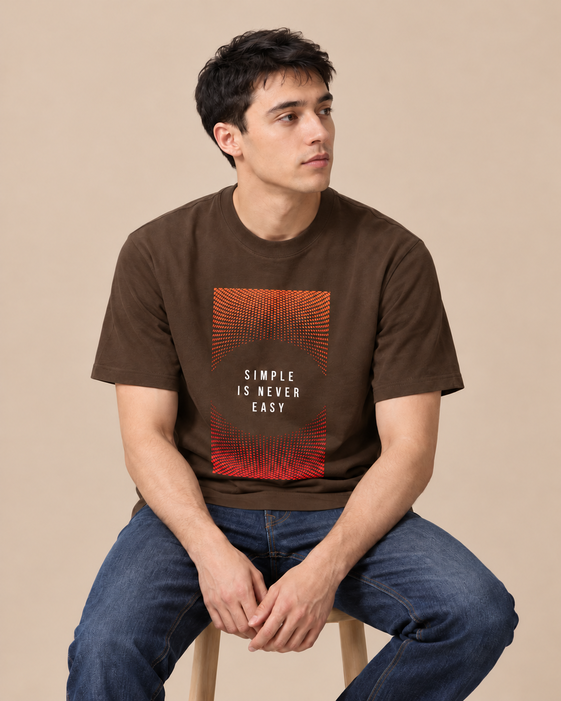 Áo Tshirt Cổ Tròn Nam SIMPLE - 1