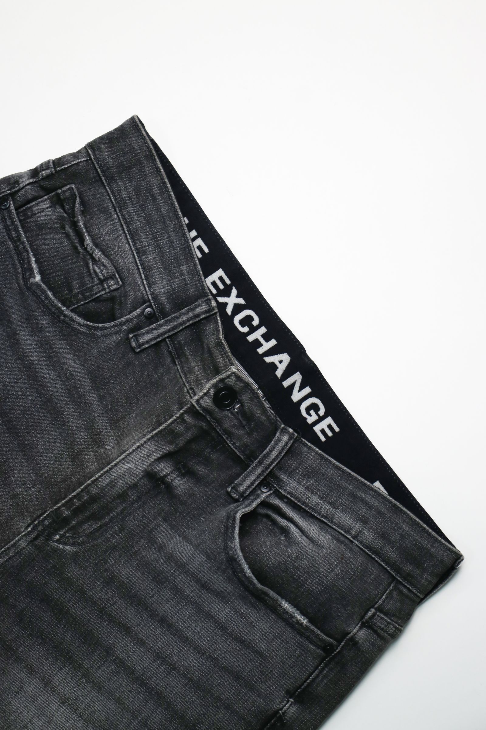 Quần Skinny Jeans Nam Washed - 4