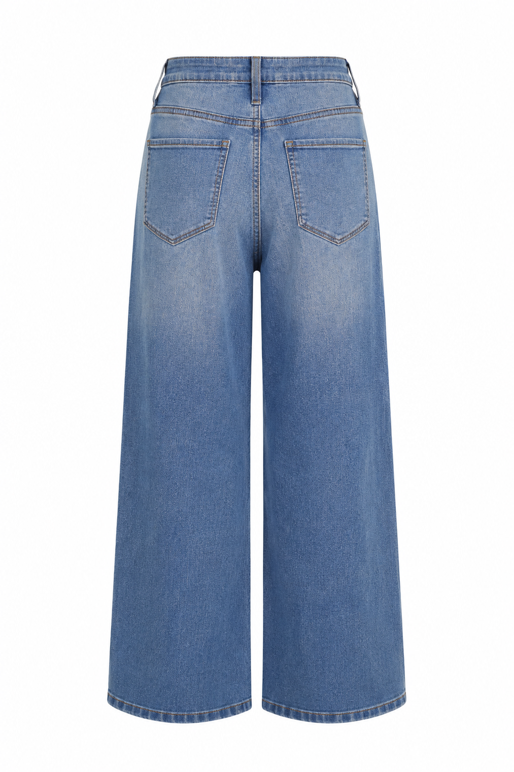 Quần Jeans Nữ Ống Rộng - 3