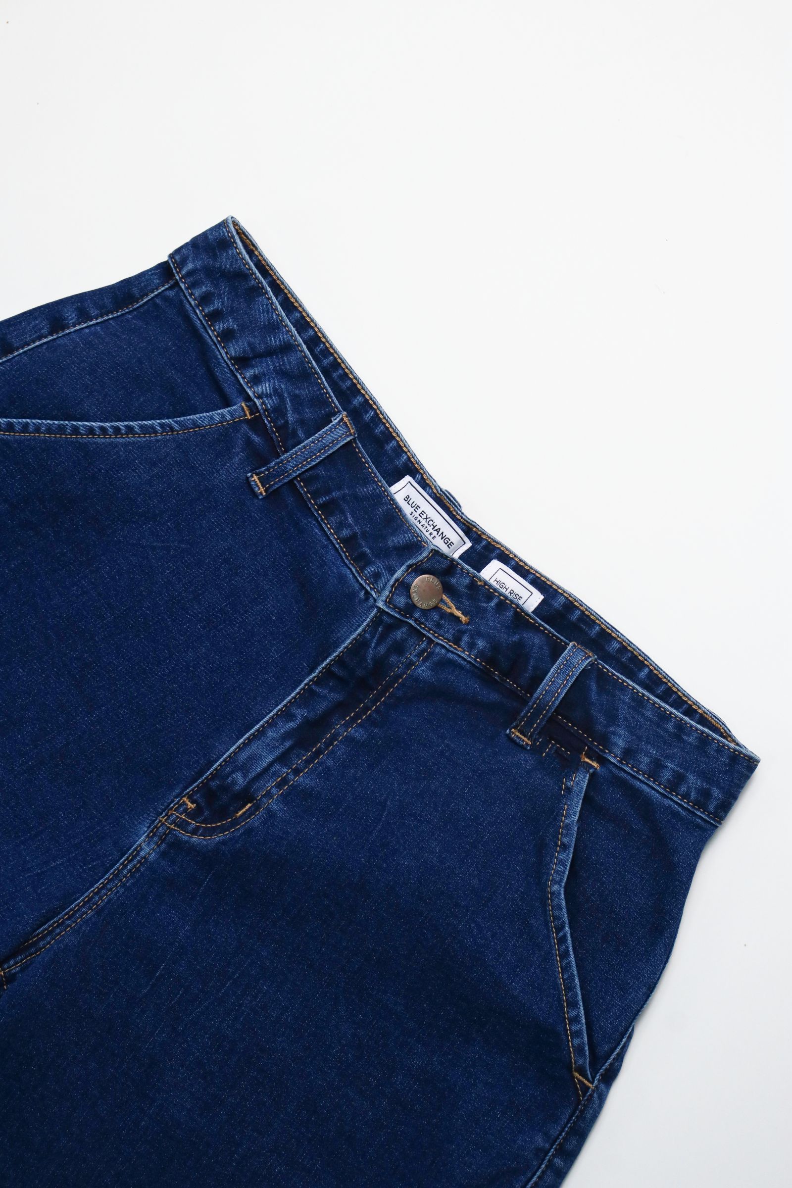 Quần Short Denim Nữ Cạp Cao - 4