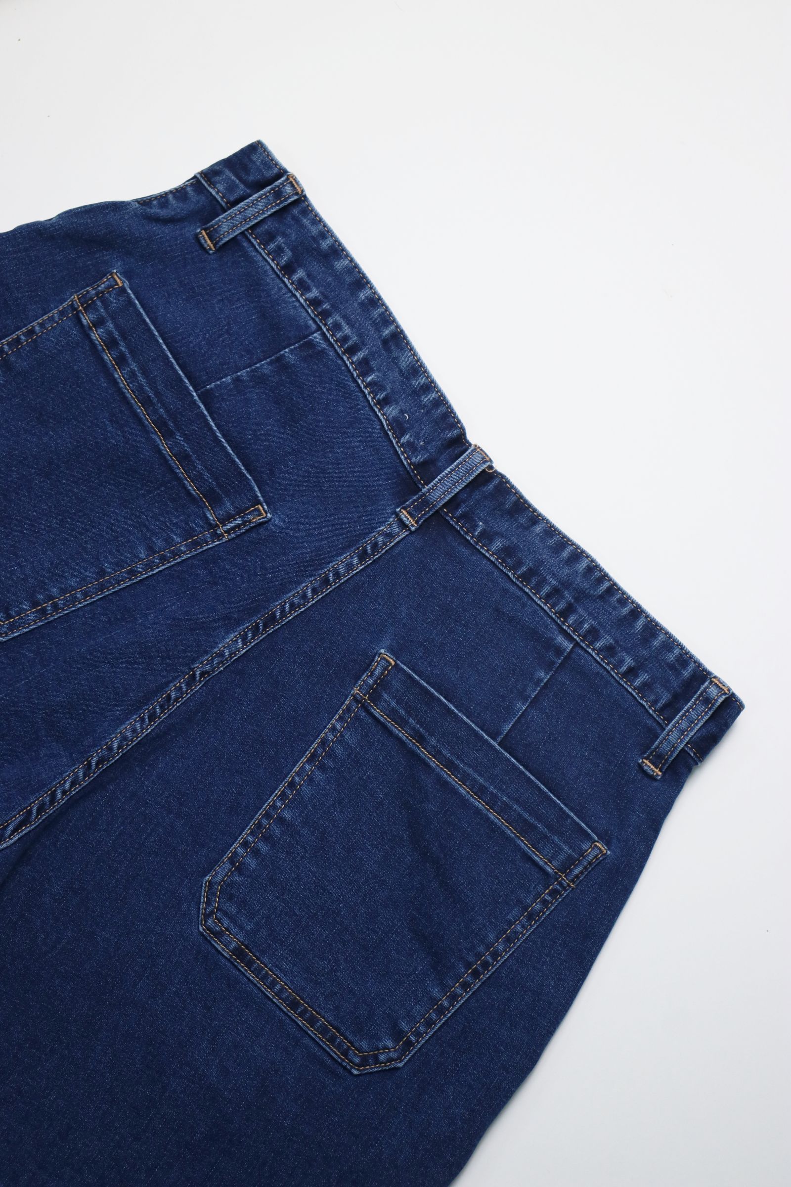 Quần Short Denim Nữ Cạp Cao - 5