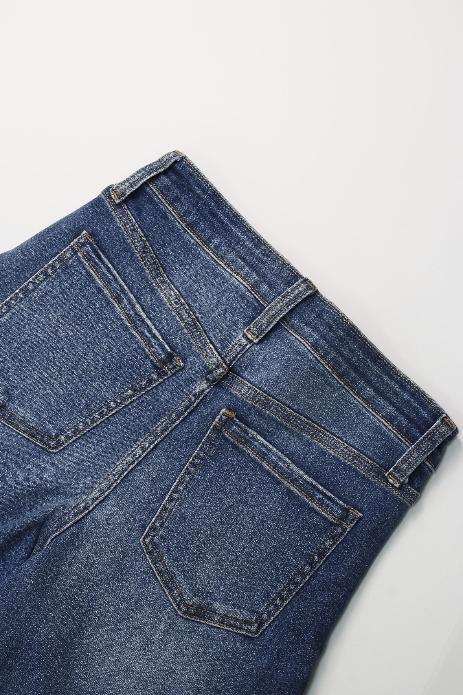 Quần Jeans Nữ Ống Loe Rách Gối - 6