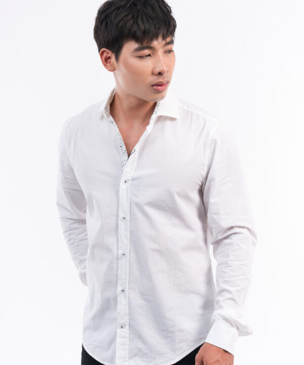 Áo Sơmi Trắng Tay Dài HK18-D-MS138