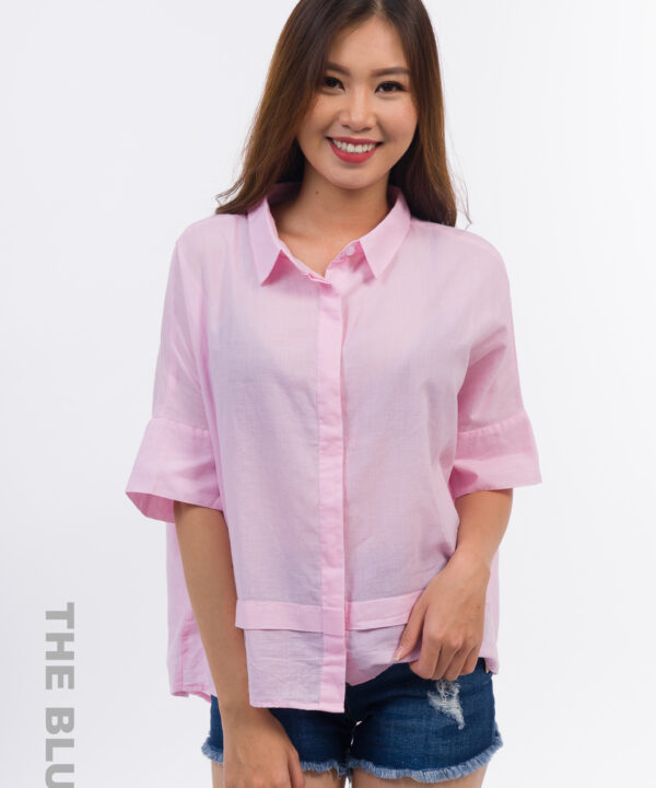 Áo Sơmi Tay Lỡ HK1-UBA19-43