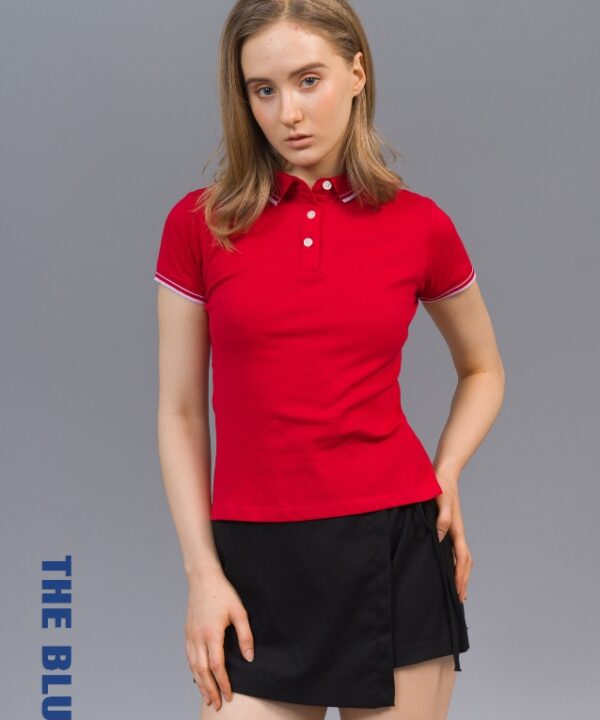 Thun Polo Nữ MissBlue 12 màu trang nhã P2S-GV19045