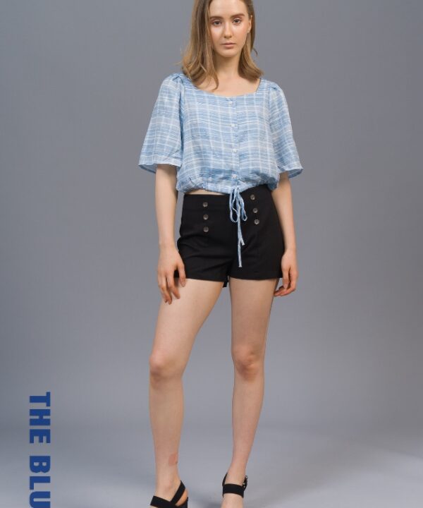 Áo Crop Top Tay Ngắn Buộc Dây HK1-UBA19-67