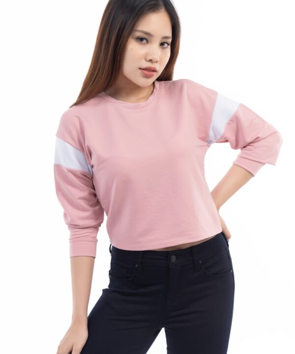 Áo Nữ Cổ Tròn Tay Dài TVM-T2L/19-545