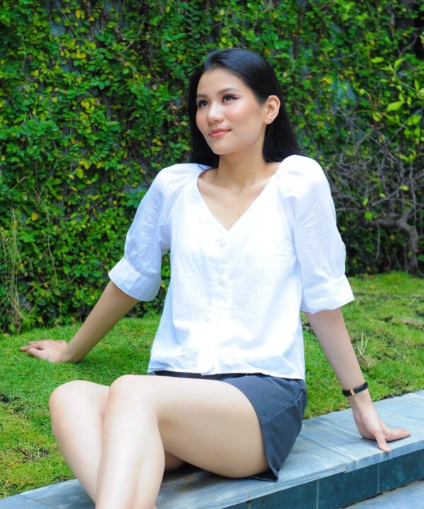 Women's Shirt With Short Sleeves HK1-UBA19-45
