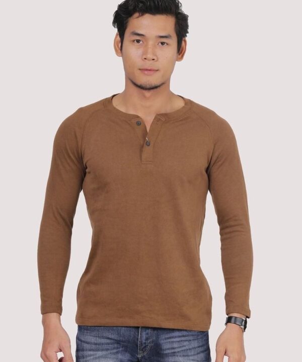Men's T-shirt With Long Sleeves T2D-HL17074