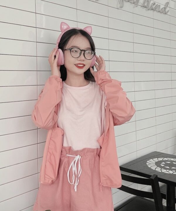 Áo Khoác Dù Nữ 1 Lớp Có Nón QN2-KJ2L/21-042