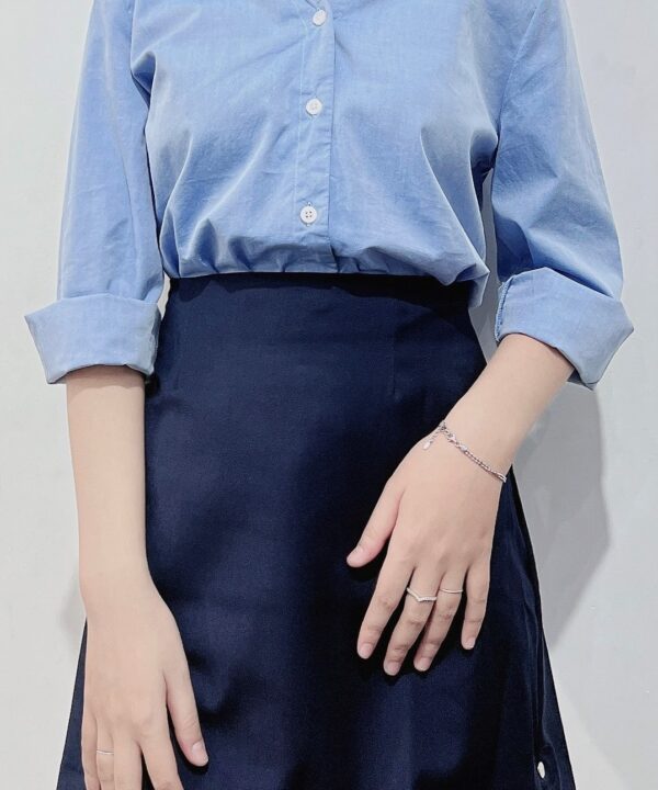 Áo Somi Nữ Tay Dài Vạt Lệch Bầu HK1-UBA20-15