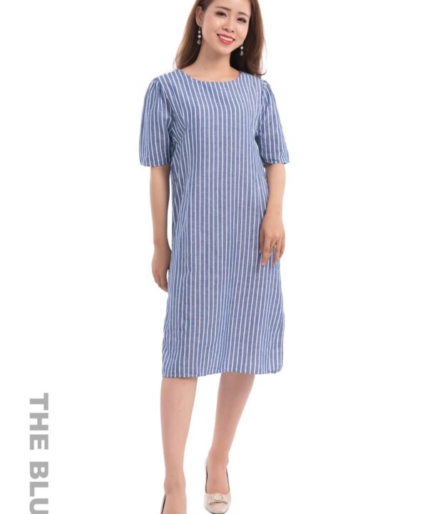 Đầm Nữ Tay Ngắn Cổ Tròn HK1UB19-17