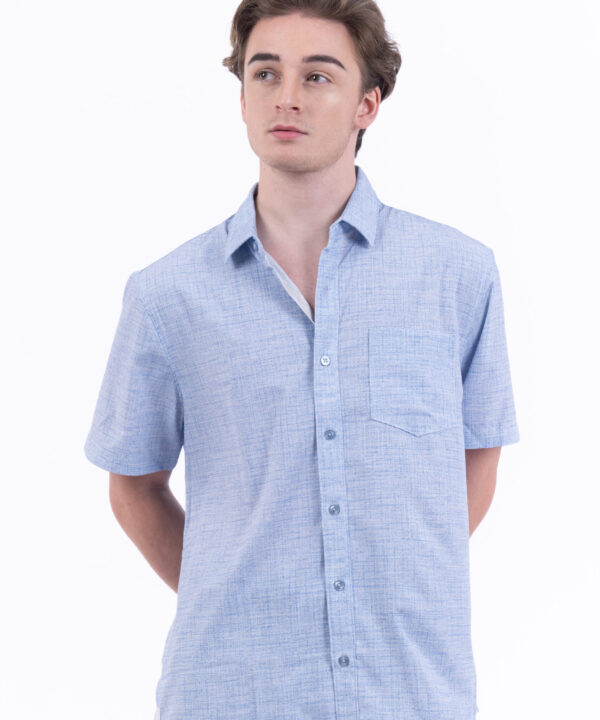 Áo Nam Tay Ngắn 1 Túi HK1-MS22-N038UBR2