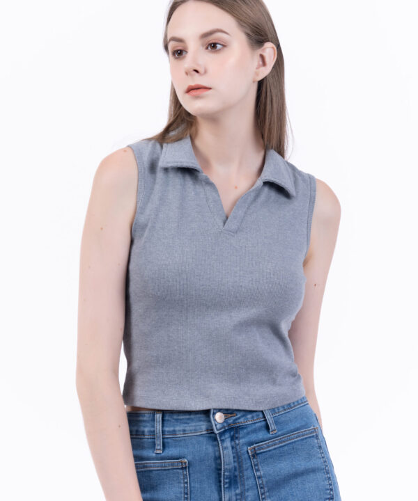 Áo Sát Nách Nữ Có Cổ MDRIB-T2S/23-790