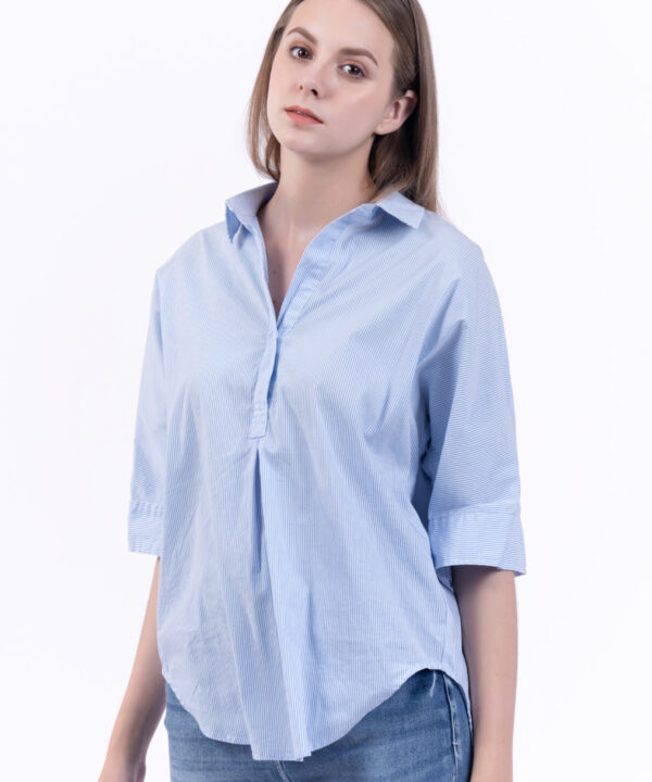 Áo Lai Bầu Cổ Trụ Tay Liền Lưng HK1-UBA19-70