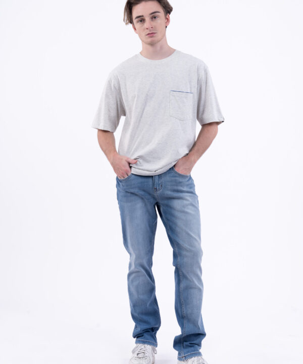 Áo Thun Nam Form Rộng Có Túi HFA1211-T1S/22-762