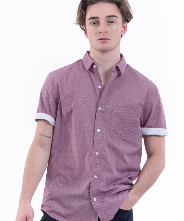 Áo Nam Tay Ngắn 1 Túi HK1-MS22-N023UBR4