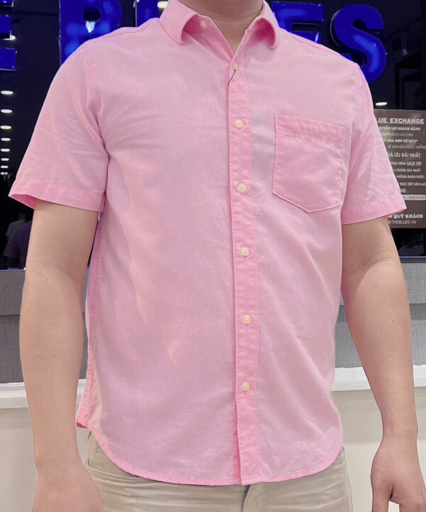 ÁO SOMI NAM TAY NGẮN 1 TÚI HK1-MS22-N035UB